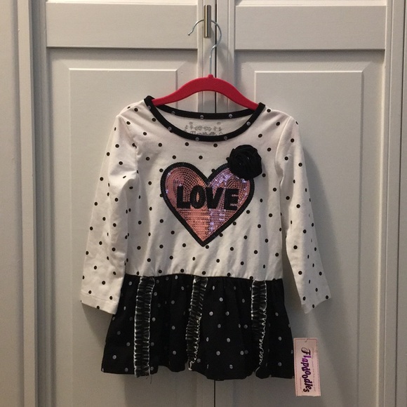 💗 2T Girl Sequined Tunic/Dress - Picture 3 of 7